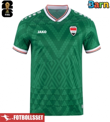 Irak Bortatröja Barn VM 2026 Kortärmad (+ Korta byxor)